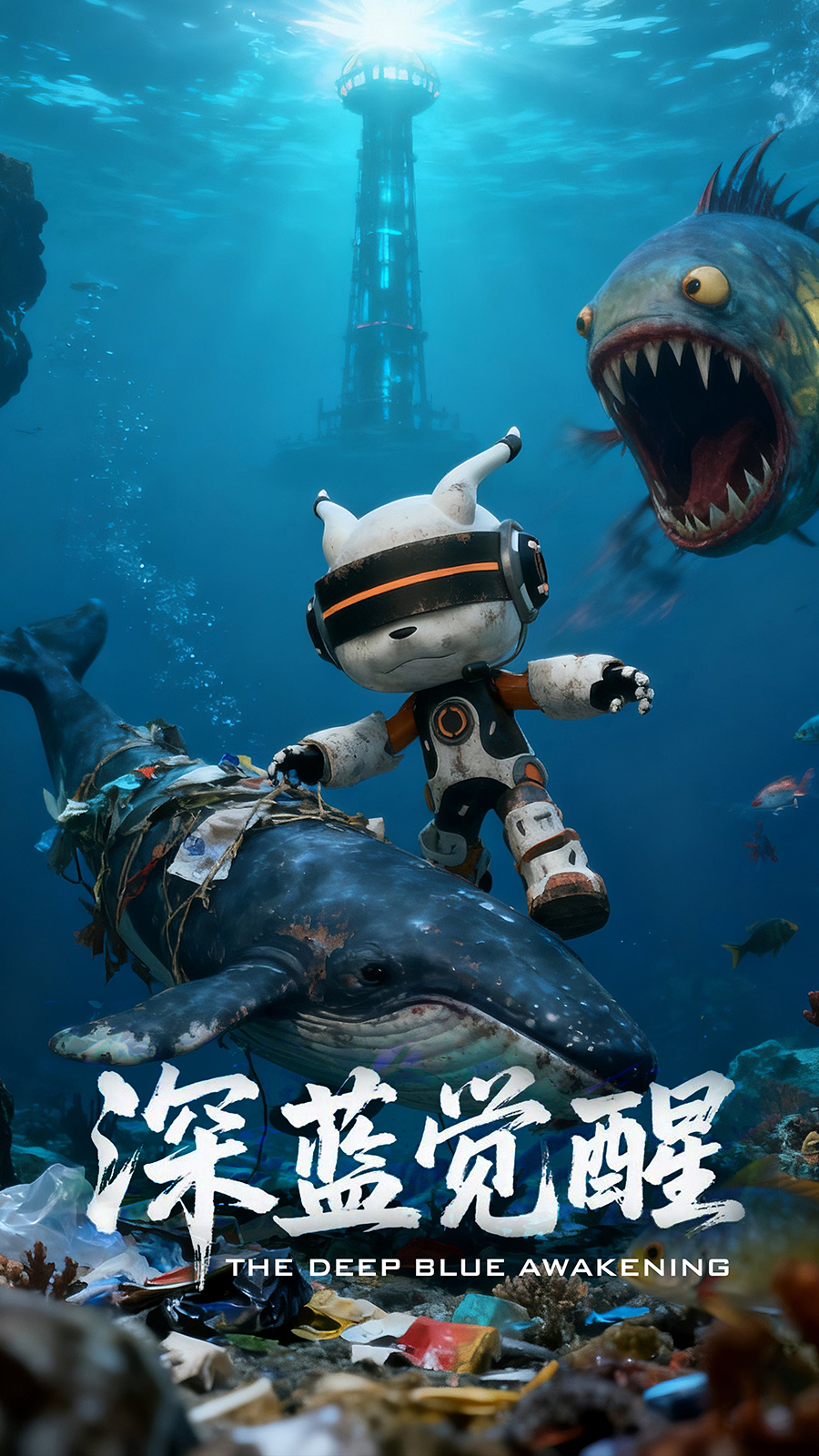 深藍(lán)覺醒【海報(bào)封面圖】 深藍(lán)覺醒【海報(bào)封面圖】